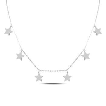 

Silver 925 Sterling Star Necklace