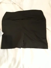 Pantalones cortos deportivos de cintura alta para mujer, Shorts informales ajustados, elásticos y suaves, color negro, para correr, para verano
