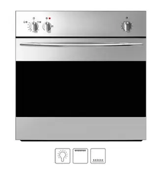

GAS OVEN VITROKITCHEN HG6IB INOX BUTANE