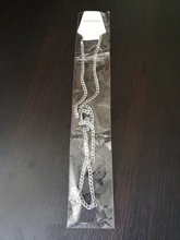 1 pieza de ancho 3mm/4,5mm/5mm/6mm/7mm/7,5mm acera Eslabón cubano collar de cadena para hombres mujeres Punk básico de cadena de acero inoxidable collares