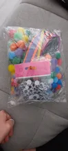 Palos de felpa coloridos para niños, materiales de lana con pompones, manualidades Montessori, tubo para contar matemáticas, palo educativo, rompecabezas, juguete ZXH