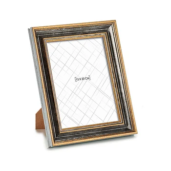 

Photo frame Gift Decor Golden (15 x 20 cm)