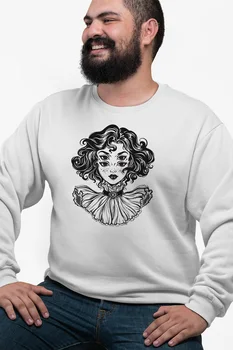

Angemiel Wear Eye Reflection White Men 'S Sweatshirt