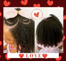 Curly Human Hair Microlinks-Extensions Afro Kinky Brazilian Natural Women I-Tip 3C 3B