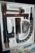 Crane-Tap Kitchen-Sink-Faucet Deck-Mounted Spring-Pull-Down Rose Cold-Water-Mixer Rozin