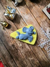 Мышонок на сыре из мыла Мышонок на сыре из мыла