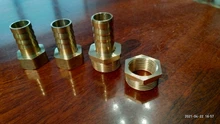 Conector de Pagoda 6 8 10 12 14mm espiga para manguera conector de cola de 1/8, 1/4, 3/8, 1/2 pulgadas de hilo (PT) Conector de tuberías de latón