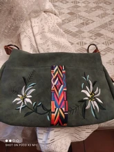 Bolso de tela abrasiva de alta calidad para mujer, bolsa de mano bordada a la moda, cruzado de diseñador, bolso de hombro multifunción