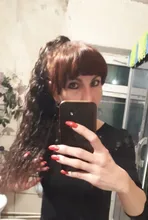 S-noilite-extensiones de cabello humano rizado de 14 -22, coleta con cordón, 100%, no Remy