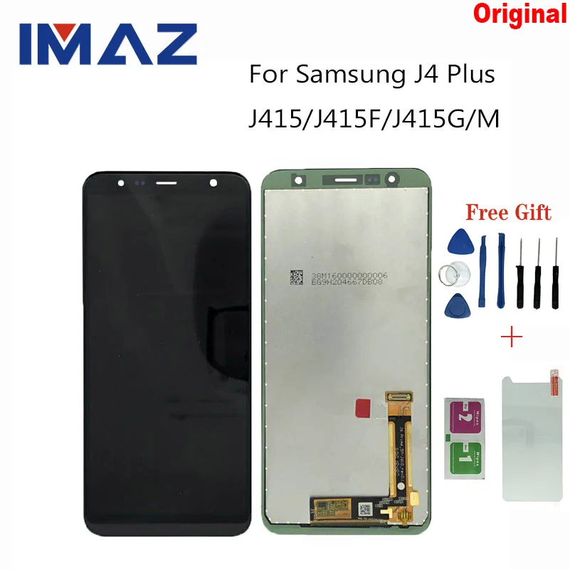 Оригинальный ЖК экран IMAZ сменный комплект для Samsung J4 + 2018 Plus J415 J415F J415FN J415G J415M J6 J615