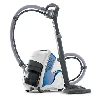 

Polti unique MCV80 Total Clean & Turbo vacuum cleaner multifunction 3 in 1, draws, sanitizes and dryer, 6 Bar, white/black/blue