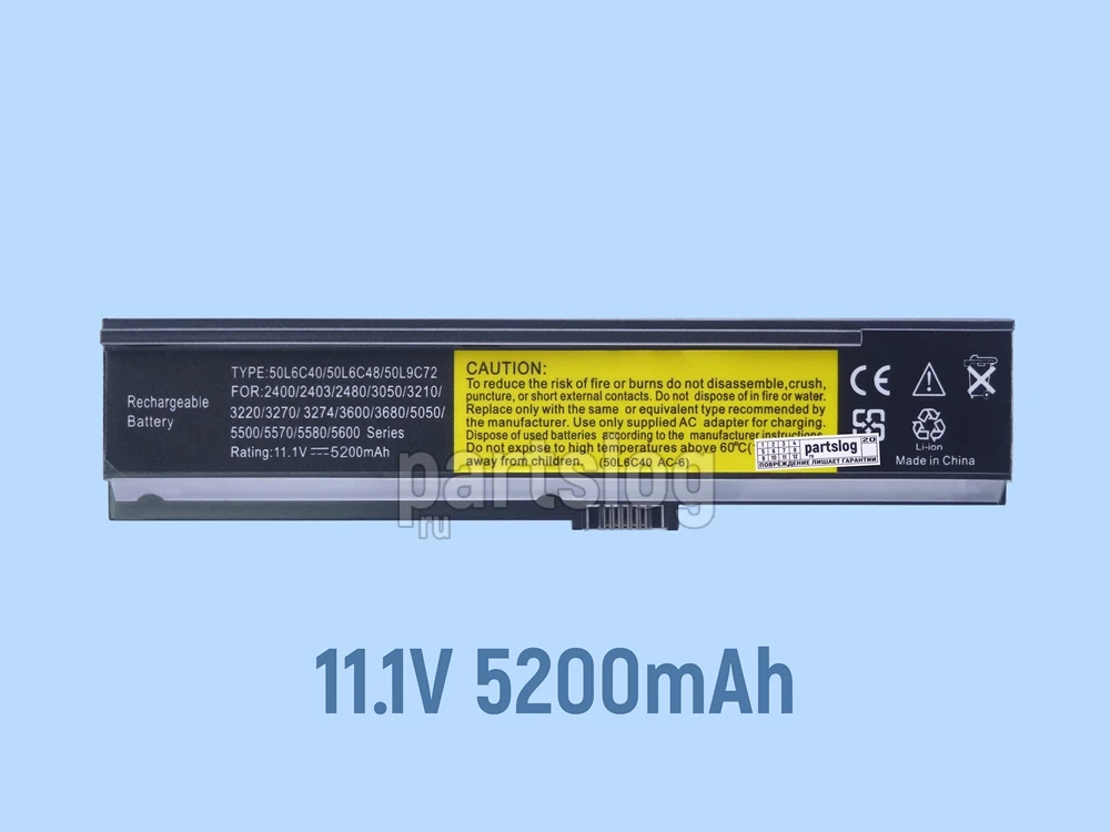 Аккумулятор для ноутбука Acer TravelMate 3220 11.1V 5200mAh | Компьютеры и офис