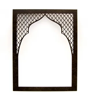 

Arabic Lattice Frame - Wood - Model BAB LOTUS