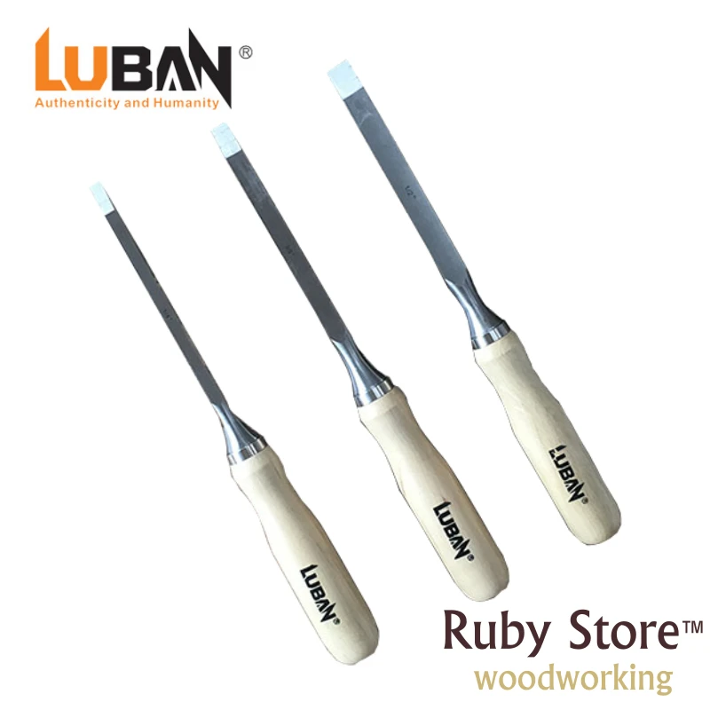 £29.80 Set Of 3pcs Qiangsheng Luban Mortising Chisels Fine Woodworking