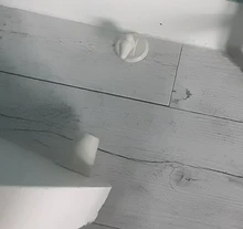 Tope de puerta de silicona silenciosa sin perforación, tapón de absorción de pared para inodoro, soporte de puerta antigolpes, tope de puerta de engranaje de resistencia