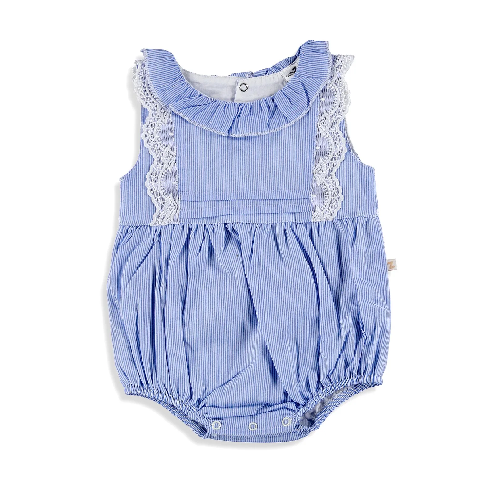 Ebebek BabyZ кружевной детальный короткий комбинезон для маленьких девочек
