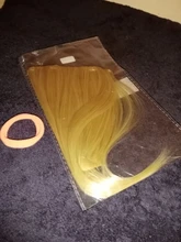 Alileader-flequillo suave y ligero, extensiones de cabello sintético, estilo de cabello, flequillo falso, más duradero