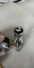 Adaptador de turbina Dental de alta velocidad, herramienta de conector cambiador de 4 agujeros a 2 agujeros para Motor de aire
