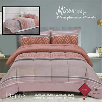 

EDREDON COMFORTER WISS DANTE microfiber