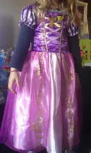 Vestido de verano para chicas Rapunzel, traje de princesa de lujo enredados, disfraz de cumpleaños, Carnaval, ropa de fiesta de Halloween