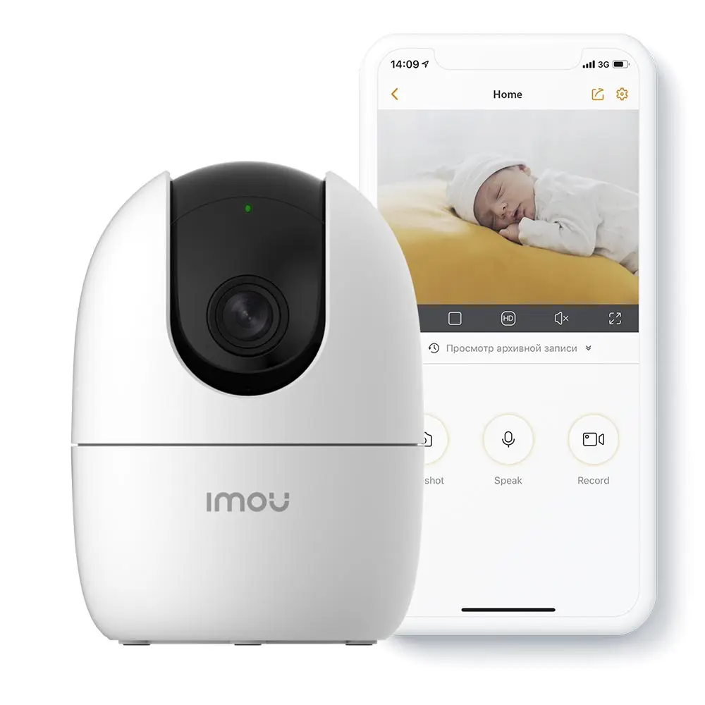 IP камера Dahua imou IPC A22EP Ranger 2 1080P 360 градусов Домашняя Wi Fi Облако|Камеры
