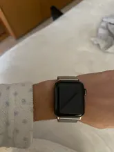 Correa de reloj Milanese para Apple Watch, repuesto de pulsera de acero inoxidable para iwatch 1 2 3 38mm 42mm, 6 5 4 44mm 40mm