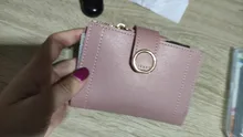 Las mujeres billeteras de cuero de la marca de moda bolso de las señoras de las mujeres bolso de la tarjeta para las mujeres 2020 de embrague de las mujeres mujer cartera billetera con Clip para billetes