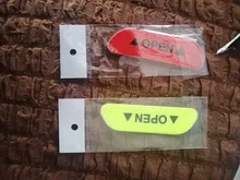 Pegatinas de seguridad universales para puerta de coche, cinta reflectante de alta apertura, marca de advertencia, accesorios de Exterior para conducción automática, 4 Uds.