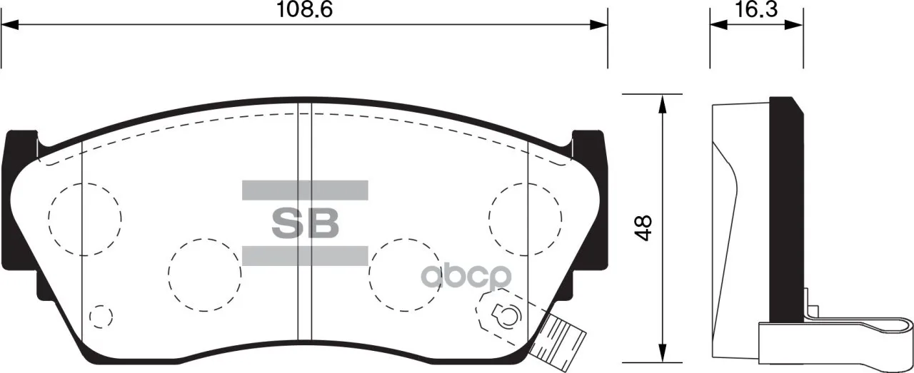 Sp1489_колодки Дисковые П.! Nissan Sunny 1.4/1.6/2.0d 91-95/100n