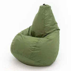 Armchair bag pear Oxford water repellent waterproof rainproof large soft frameless pouf ottoman for Home Cottage