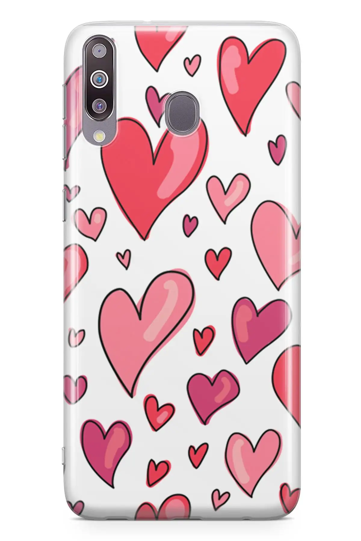Чехол для Samsung Galaxy M30 Love Series красный | Мобильные телефоны и аксессуары