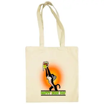 

Cloth bag Happy Beer Day birthday beers