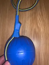 Chew Toy Treat-Toys Training-Ball Rubber Dog Puppy Fetch Play Funny Teeth Indestructible