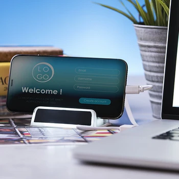 

USB 2.0 Port with Mobile Phone Holder 145993