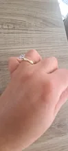 Anillos De Compromiso clásicos para mujer, AAA, circonita cúbica blanca, Diamante de imitación, banda de boda, joyería anillos CZ, aneis feminino
