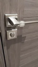 Door-Stopper Furniture-Protective Children Buffer Silica-Gel Transparent 4pcs Shockproof-Pad