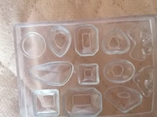 Molde de silicona geométrico para Pendientes colgantes, herramienta de fabricación artesanal de resina, decoración hecha a mano, resina epoxi para joyería, 1 Uds.