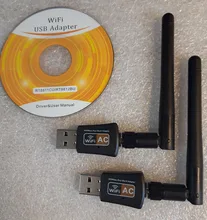 Wireless-Wifi-Adapter Antenna Computer-Network-Card Dual-Band 5ghz 600mbps Receiver PC