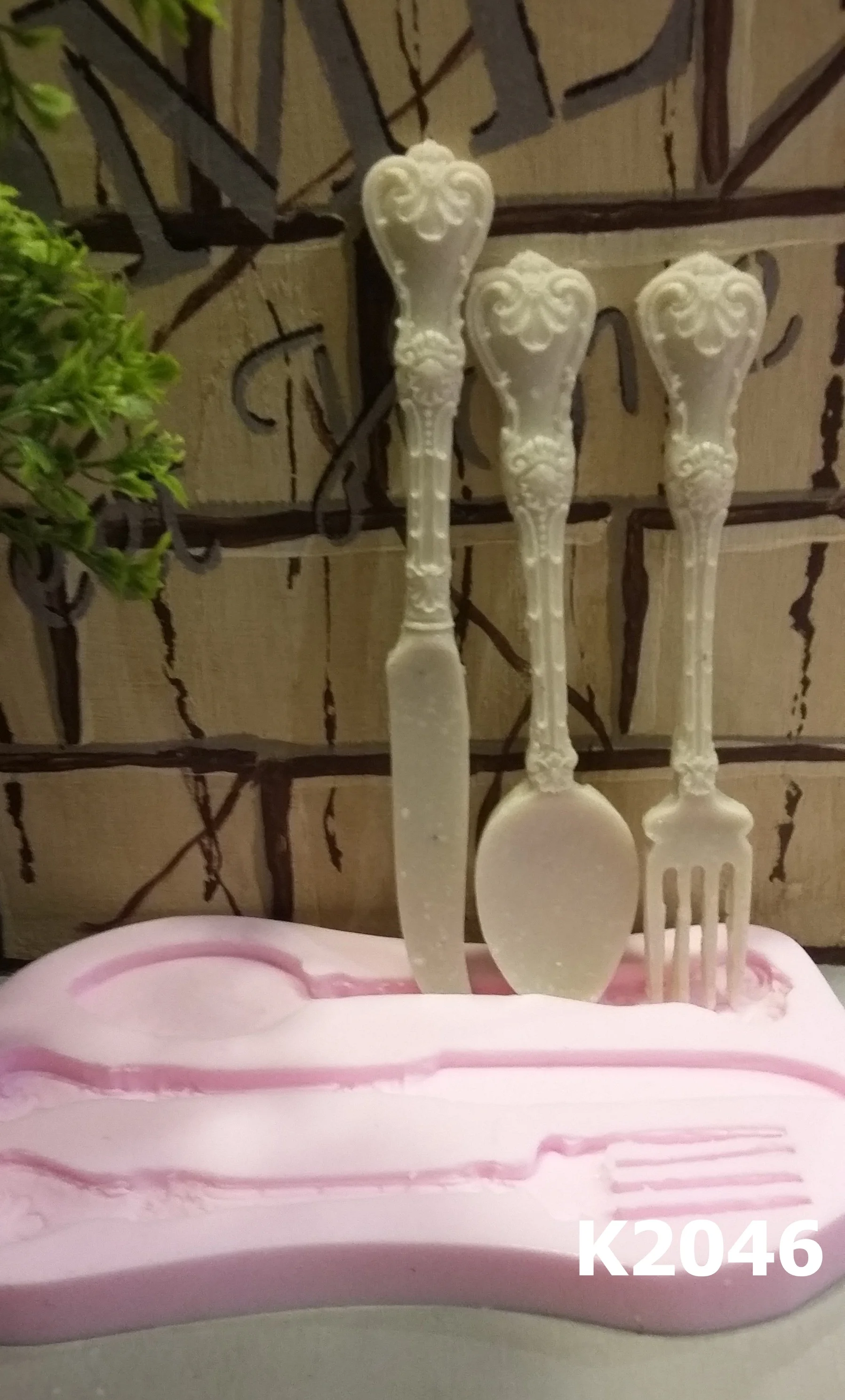

Spoon-Fork-Knife Silicone Mold