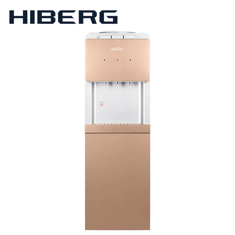 Кулер диспенсер HIBERG H 68FYK верхняя загрузка компрессорное охлаждение 3 режима