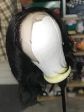 30 pulgadas de la onda del cuerpo de la peluca con malla Frontal Pre arrancado 13X4 peluca Frontal de encaje profundo onda suelta cabello humano 360 cabello peluca Frontal de encaje Bob brasileño