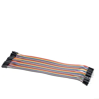 

Tk0838 DuPont flat mounting cable 40-line M-M/F-F/M-F (connector type-mom-dad)