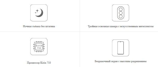 Смартфон HONOR 10i 4/128Gb
