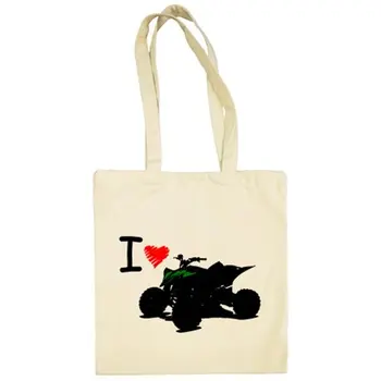 

Cloth bag I Love My Quad