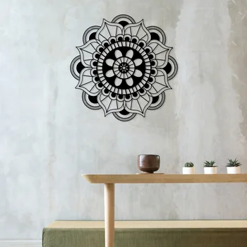 

Металлический декор стен Mandala I 69x70 cm дизайн интерьера домашнего