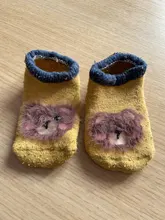 Otoño Invierno gruesa de algodón suave calcetines de niñas bebé recién nacido animales de dibujos animados bebé calcetines bebé niño Calcetines antideslizantes calcetín