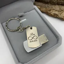 Pendrive 64GB Stick-Customer-Logo Memory Flash-Usb JASTER Metal Mini Portable 16GB 8GB