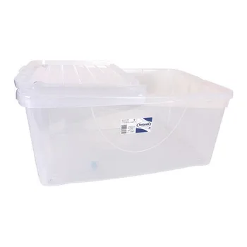 

Storage Box with Lid Tontarelli Plastic Transparent