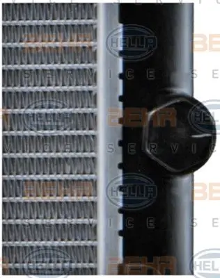 Радиатор системы охлаждения VW T4 1.8-2.5TDi 91 HELLA 8MK3767144