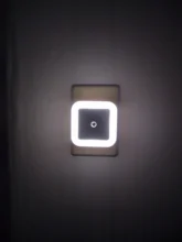 Led-Night-Light Corridor-Lamp Eu-Us-Plug Bedroom Wireless-Sensor Mini for Baby Square